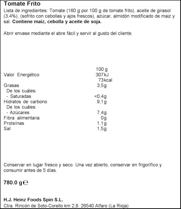 ORLANDO TOMAQUET FREGIT 780G