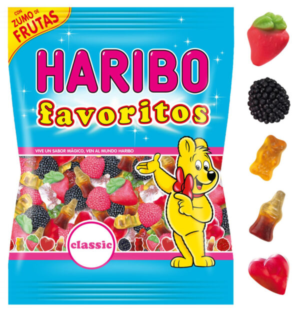 HARIBO FAVORITOS GOMINOLA 150GR