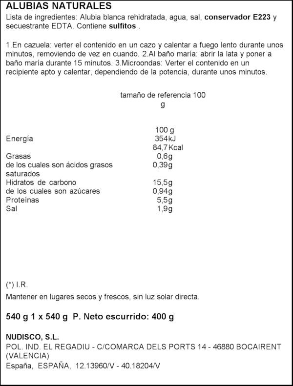 DIAMIR MONGETA 580ML