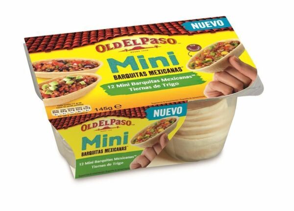 OLD EL PASO MINI BARQUETAS 145GR