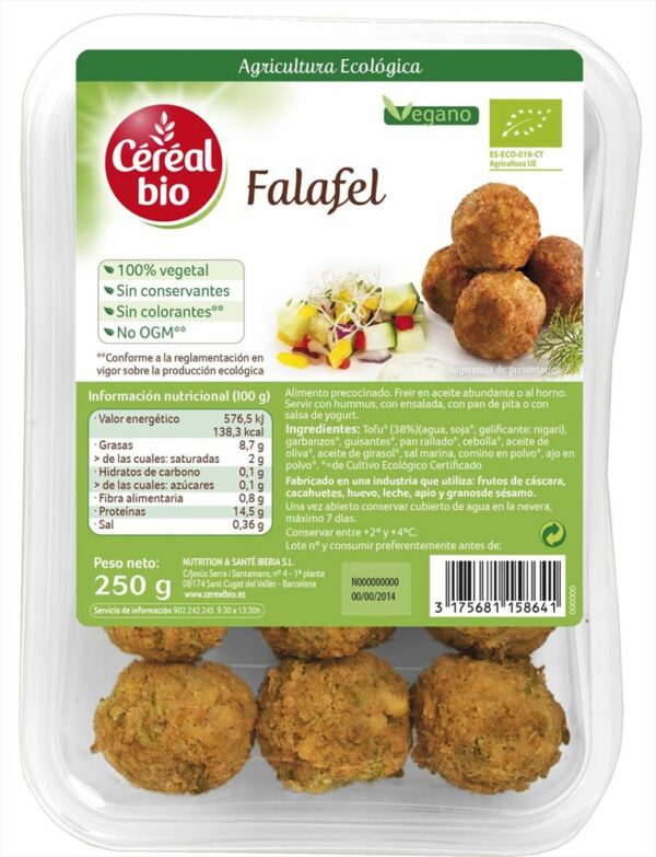 CEREAL BIO FALAFEL 250GR