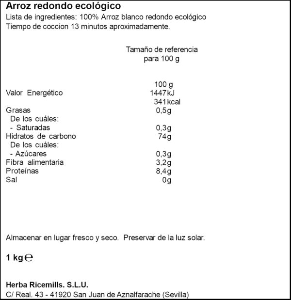 SOS ARROS SOS ECOLOGIC 1KG