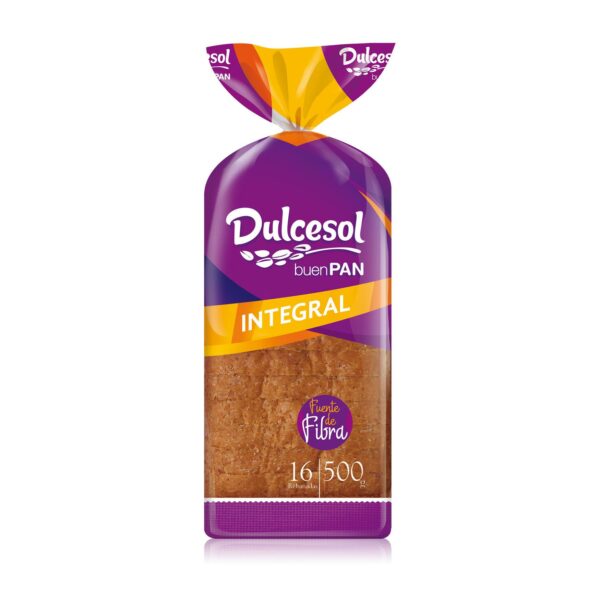 DULCESOL PAN DE MOTLLE INTEGRAL 500GR.