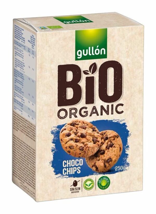 GULLON BIO ORGANIC XOCO-CHIPS 250GR