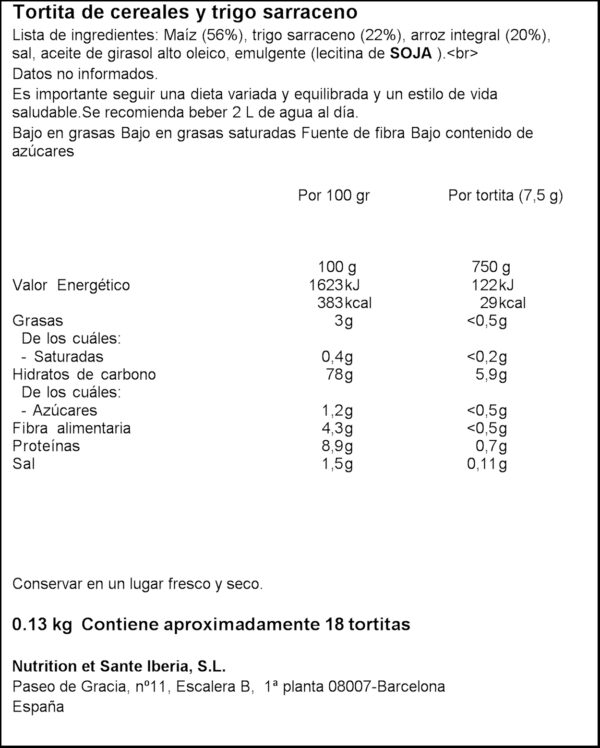 BICENTURY TORT.BLAT DE MORO/T.SARRAC 130G