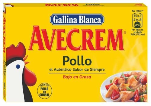 GALLINA BLANCA PASTILLES AVECREM X18 180GR