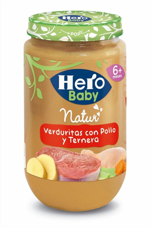 HERO BABY VERDURES/ PLLSTRE I VEDELLA 235GR