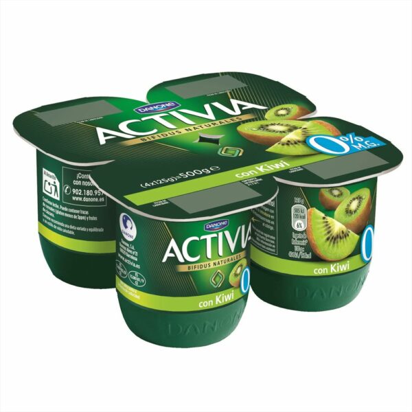 ACTIVIA IOGURT BIFIDUS 0%MG KIWI 4X125GR