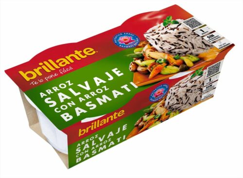 BRILLANTE ARROS SALVATGE BASMATI 2X125GR