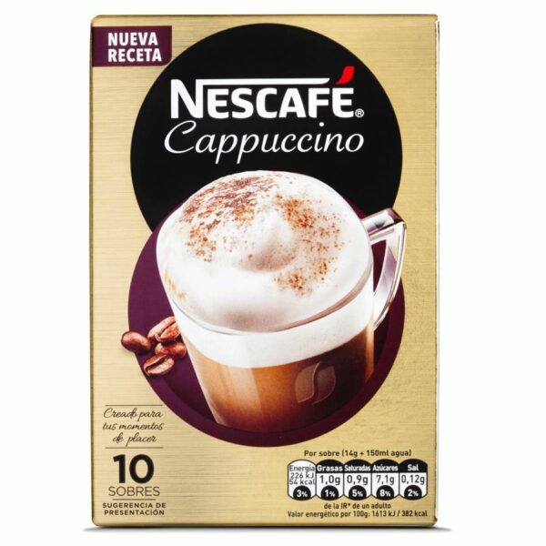 NESCAFE CAPUCCINO NATURAL X10