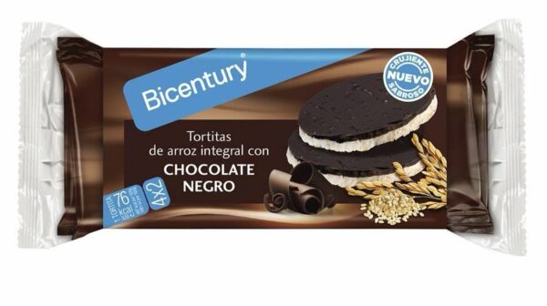 BICENTURY TORTITES D'ARROS AMB XOCOLATA 130GR