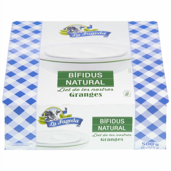 LA FAGEDA IOGURT BIFIDUS NATURAL 4X125GR