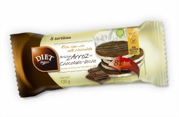 DIET RADISSON GALETES ARROS XOCO/LLET 135GR