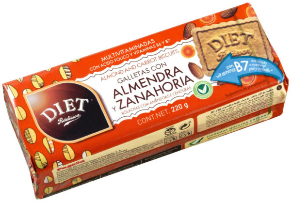 DIET GALETES AMETLLA/PASTANAGA 220GR