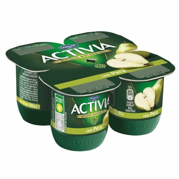 ACTIVIA IOGURT BIFIDUS PERA 4X125GR