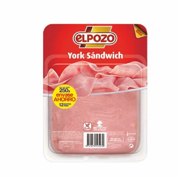 EL POZO PERNIL CUIT SANDWICH 250GR