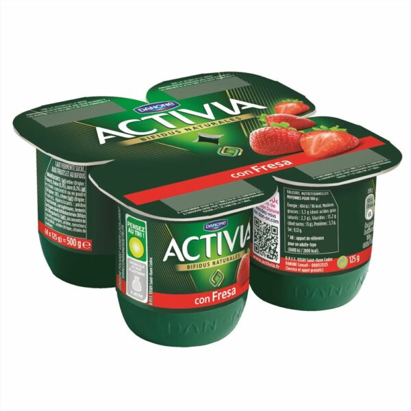 ACTIVIA IOGURT BIFIDUS MADUIXA 4X125GR