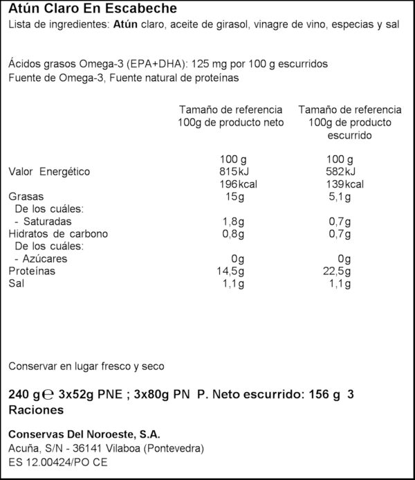 TONYINA ESCABETX 80G