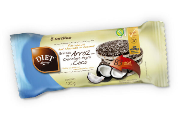 DIET RADISSON GALETES ARROS XOCO/COCO 135GR