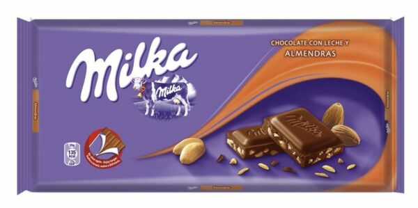 MILKA XOCOLATA AMETLLA 125G