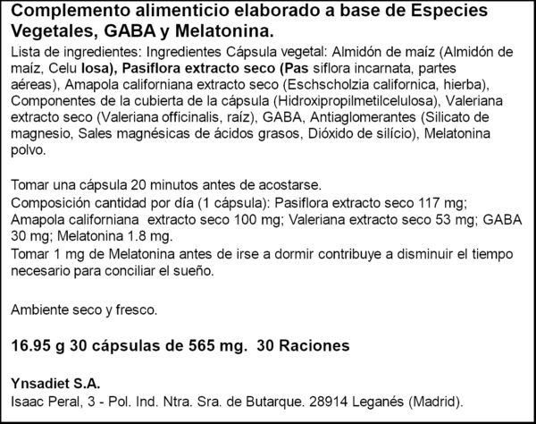 NATURTIERRA MELATONINA DOLÃ‡OS SOMNIS X30