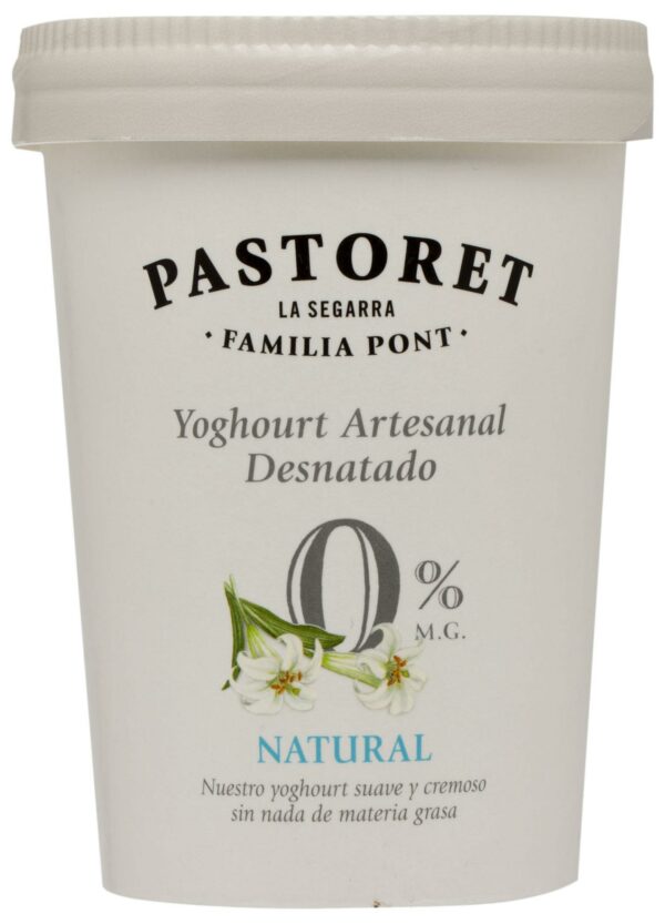 PASTORET IOGURT DESNATAT 0%MG 500GR