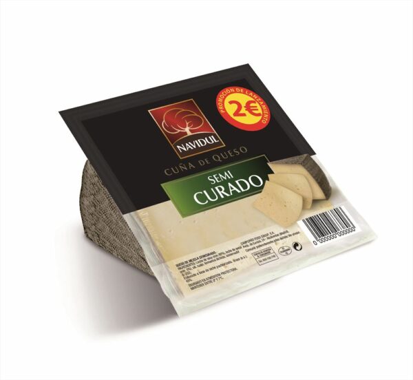 2EURO CUÑA SEMI CURADA 190GR NAVIDUL