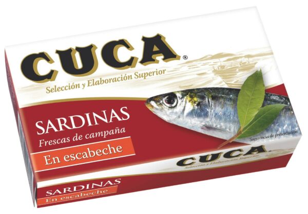 CUCA SARDINA EN ESCABETX 120G