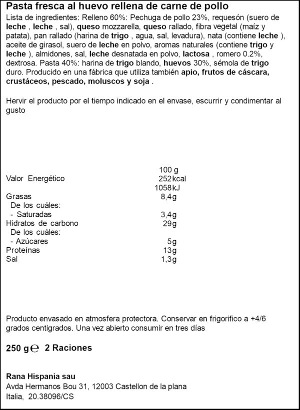 RANA GIRASOL PLLSTRE ROSTIT 250GR