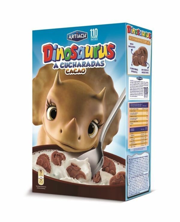 DINOSAURUS CUCHARADAS CEREALES CHOCO 350GR