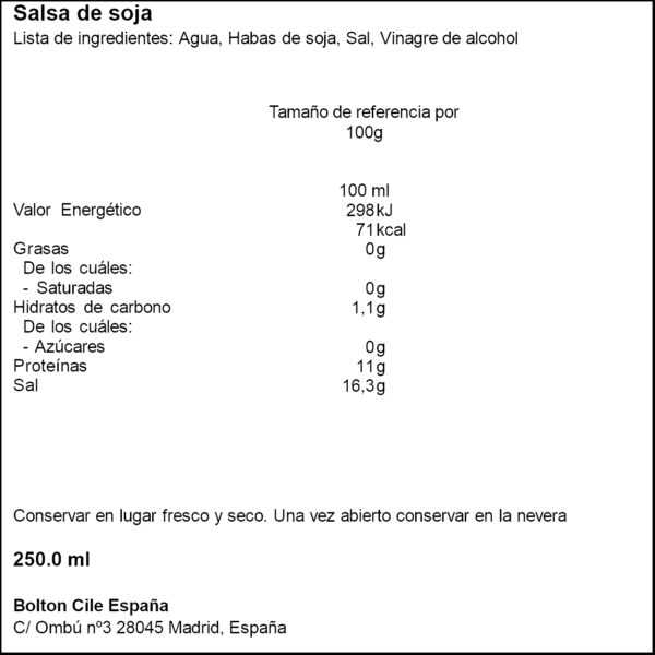 KIKKOMAN SALSA SOIA SENSE GLUTEN 250ML