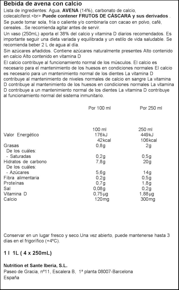 GERBLE BIO BEGUDA ARROS I COCO 1L