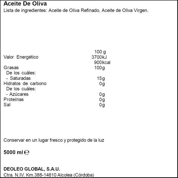 CARBONELL 0,4º 5L.LL