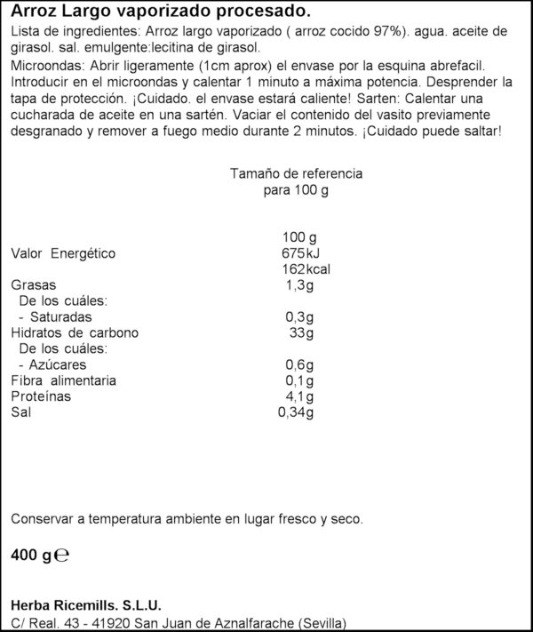 BRILLANTE BRILLANT ARRÒS LLARG PREPARAT XL 2X200GR