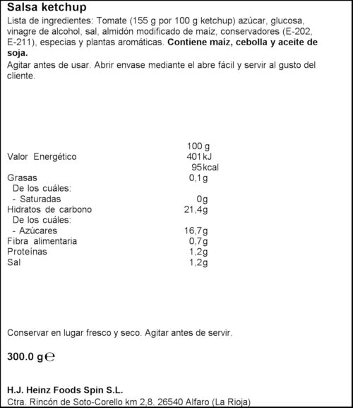ORLANDO KETCHUP 300G