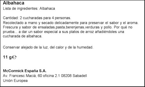 DUCROS ALFABREGA 11G