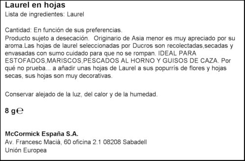 DUCROS LLAURER BS. 8G