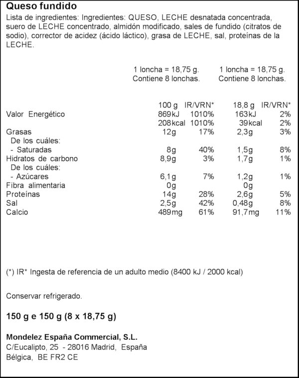 EL CASERIO FORMATGE FOS LLENQUES 150GR