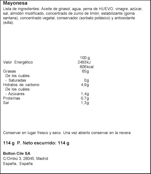 PRIMA MAIONESA SOBRES 12X10 ML