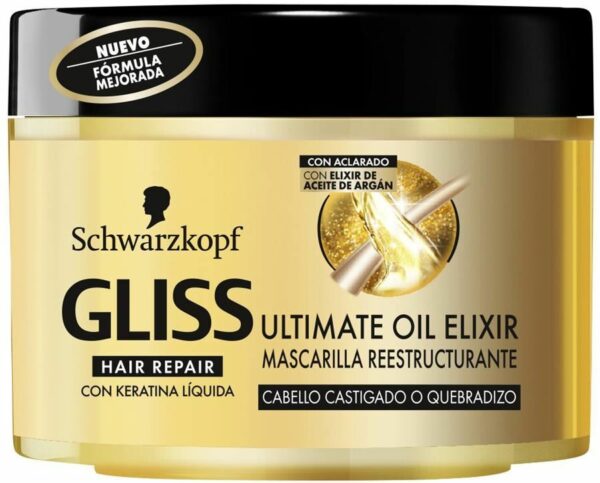 GLISS MASCARETA ULTIMATE OIL ELIXIR 400ML