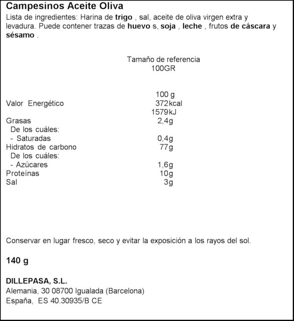 MUSFI'S CAMPISINOS OLI OLIVA 140GR