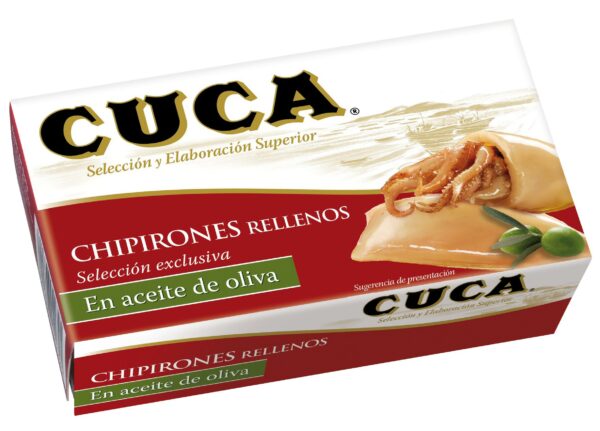 CUCA XIPIRONS AMB OLI D'OLIVA 115GR