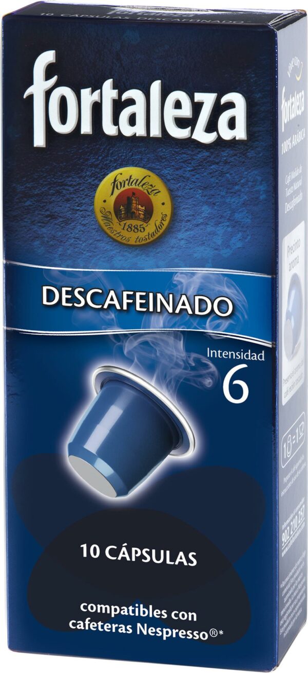 FORTALEZA CAFE DESCAFEINAT X10