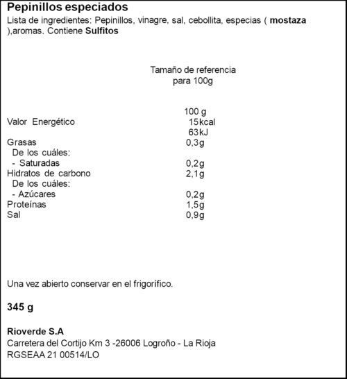 RIOVERDE COGOMBRE 180/200 345GR