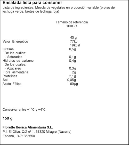 FLORETTE AMANIDA MAXI CLASSIC 150GR