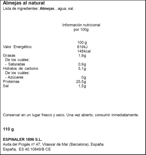 ESPINALER CLO¯SSA 15/20P 120GR
