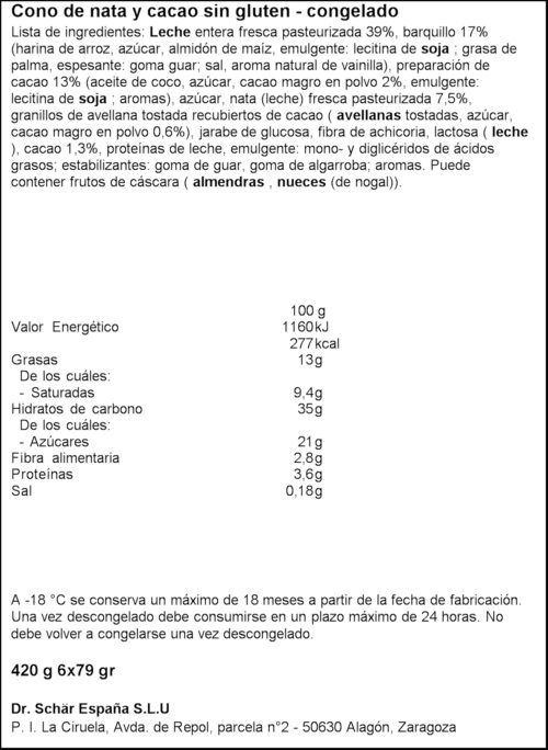 SCHAR GELAT CON S/GLUTEN 420GR
