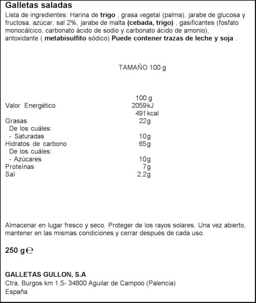 GULLON MINI BITES MIX 250GR