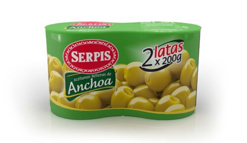 SERPIS OLIVES FARCIDES ANVOXA 2X200GR