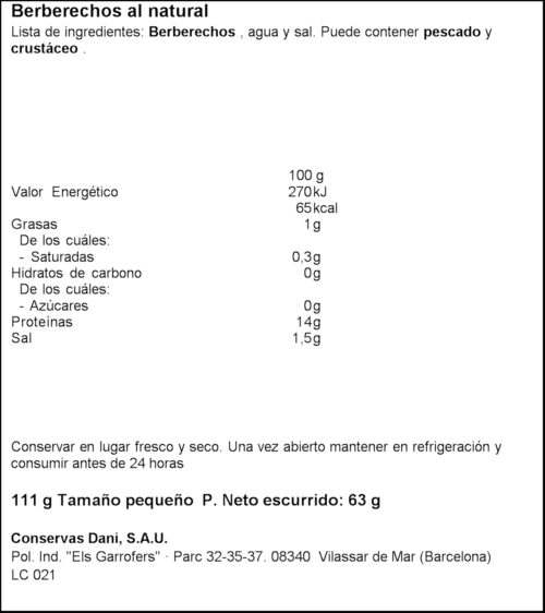 DANI ESCOPINYES 45/55 ORO 58GR
